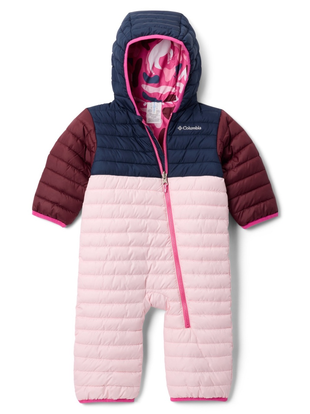 Columbia Powder Lite II Reversible Unicorn Bunting Snowsuit 6-12M